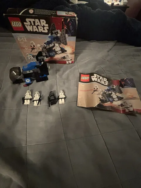 LEGO Star Wars 7667 Imperial Dropship Battle Pack 81pcs w/ Instructions Troopers
