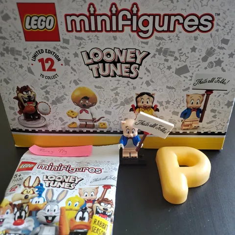 New! - Lego 71030 - Looney Tunes - PORKY PIG - Minifigure #12 - 2021