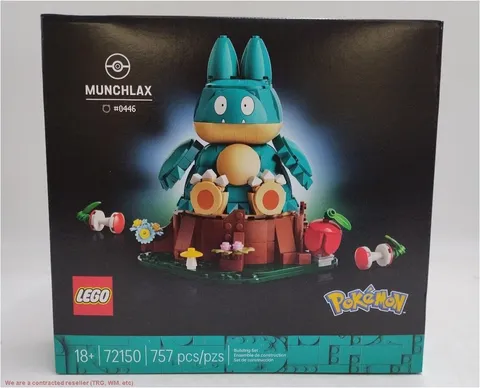 LEGO Pokemon Munchlax Adult Building Set 72150 SEE DETAILS