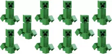 LEGO Creeper Minifigure Mob Minecraft LOT of 10x 21263 21184 21147 21135 21155