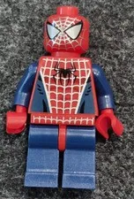 Lego Dark Blue Spiderman Minifigure 
