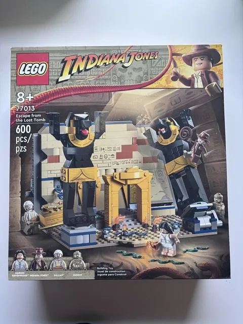 LEGO Indiana Jones 77013 Escape from the Lost Tomb 600 Pieces Age 8+ Limited