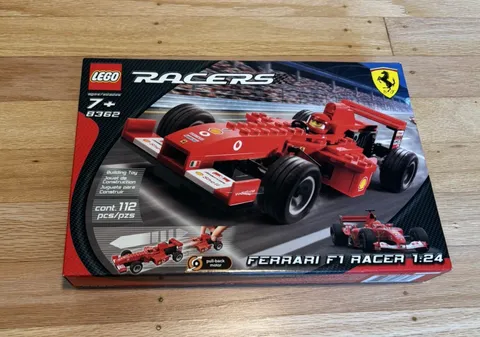 LEGO 8362 Racers Ferrari F1 Racer NISB Retired Rare