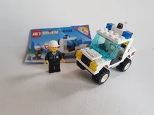 LEGO 6533 Police 4x4 Motorway Patrol 1992 Complete incl Instructions 6533-1