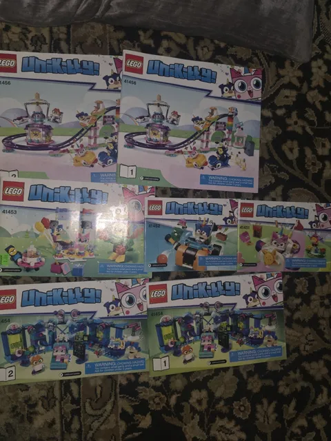 LEGO Unikitty Manual Instructions Lot Only 41452 41451 41454 41453 41456