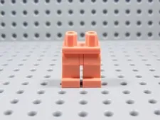 LEGO Coral Pink Blank Plain Legs Pants Minifig BT