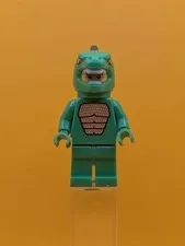 Lizard Man col070 Series 5 (Minifigure Only without Stand and Accessories) Cmf L