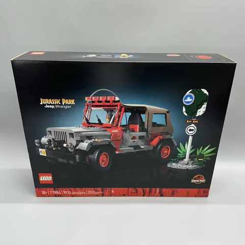LEGO 77984 Jurassic World Jurassic Park Jeep Wrangler Brand New Factory Sealed