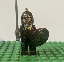 LEGO Lord of the Rings King Theoden Minifigure - lor021 - Set 9474