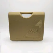 LEGO Metallic Gold Carrying Case Storage Box Container 1997