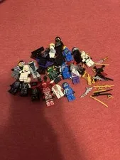LEGO NINJAGO Ninjago Minifigure Lot w/ Weapons 