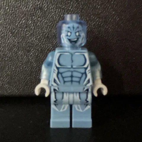 LEGO minifigure ELECTRO, set- 76014 spider man. Condition no cracks but used.
