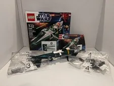 LEGO Star Wars The Clone Wars Saesee Tiin's Jedi Starfighter 9498. No Figures.
