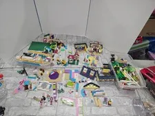 LEGO Friends Bulk Lot Playsets Incomplete Accessories Figures 8lbs School Cruise