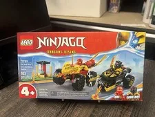 LEGO NINJAGO: Kai and Ras's Car and Bike Battle (71789)