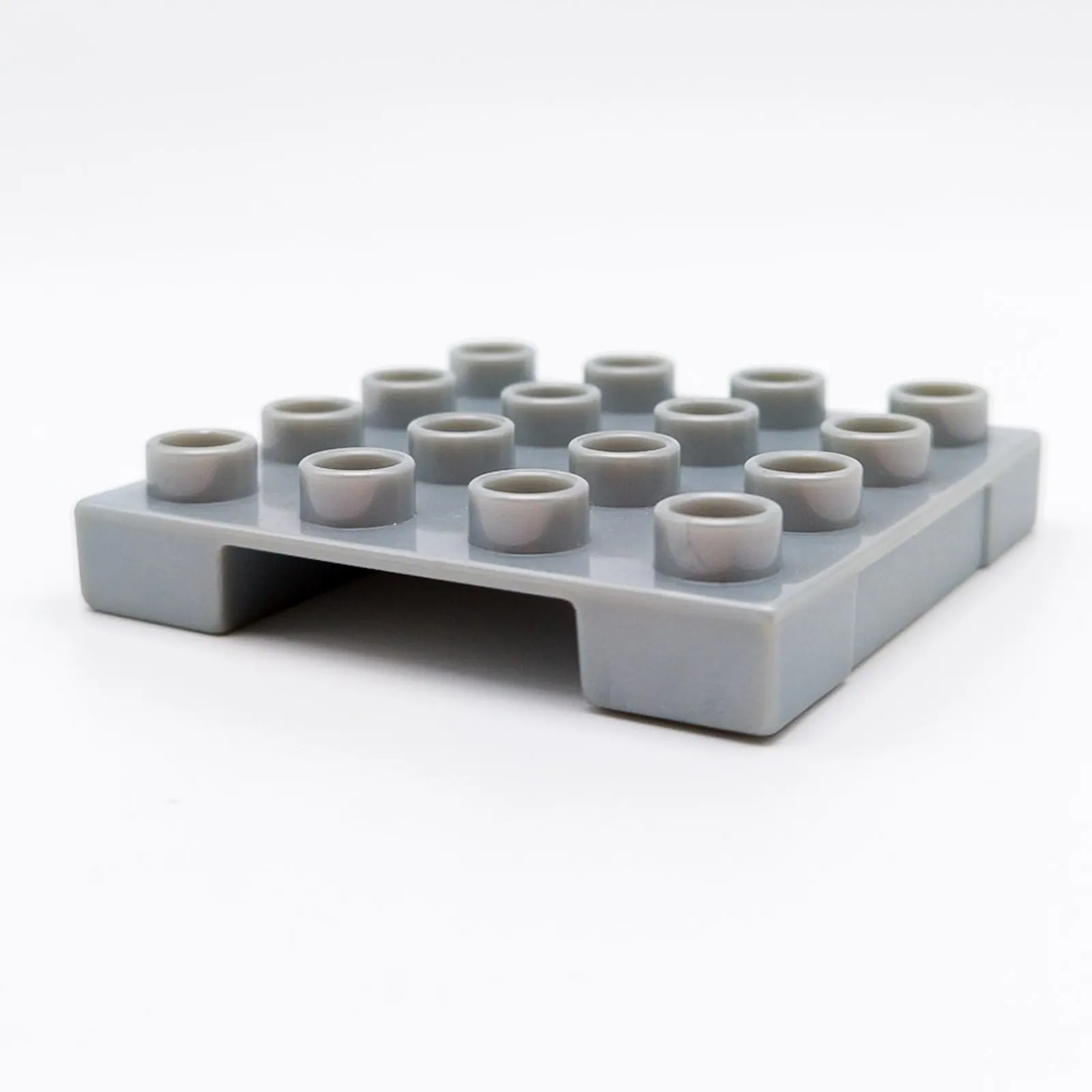 LEGO DUPLO Pallet 4x4 Transport Warehouse Forklift Carrier Pearl Light Grey 47415