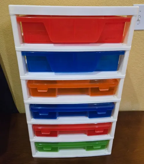 IRIS 6 Drawer Storage Lego Storage Container/Organizer