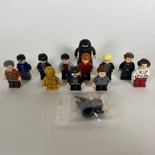 LEGO Harry Potter Minifigure Lot Hagrid Ron Harry Cedric Flitwick Draco Slughorn