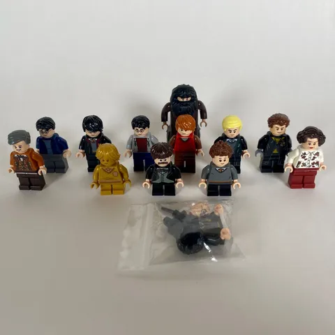 LEGO Harry Potter Minifigure Lot Hagrid Ron Harry Cedric Flitwick Draco Slughorn