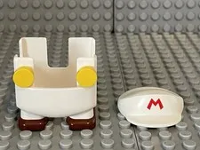 LEGO. Super Mario. Fire Mario Suit from 71370. Used.