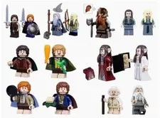 LEGO Rivendell Minifigures Complete Set Of 15 From Set 10316 Brand New.