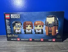 LEGO BrickHeadz 40495 Harry Potter 4-Pack Harry Hermione Ron Hagrid 466pc