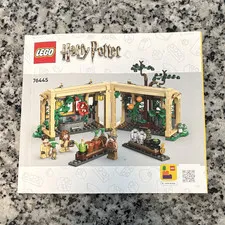 LEGO Harry Potter 76445 Illustrated Instruction Manual Booklet