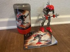 LEGO BIONICLE: Rahkshi Turahk (8592). Complete w/ Canister & Instructions