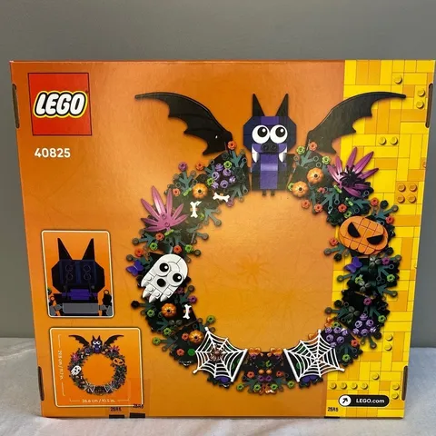 LEGO 40825 Halloween Wreath – 617 Pieces, Seasonal Decor, 12+ (||)