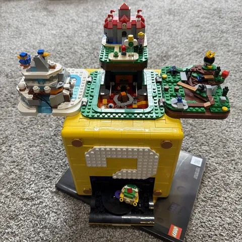 LEGO Super Mario 64 Question Mark Block | 71395 | W/ Instructions
