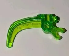 Lego Hero Factory Part # 92220 Weapon Claw with Clip TRANS BRIGHT GREEN Piece