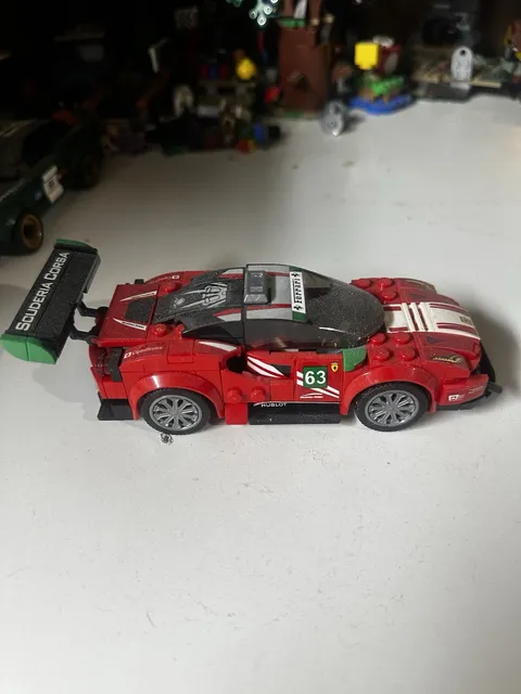 LEGO SPEED CHAMPIONS  Ferrari 488 Gt3 Scuderia Corsa  Please Read
