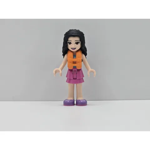 LEGO Friends Emma Minifigure frnd0493 w/ Life Jacket NEW Genuine