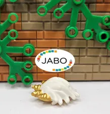 (S12/9/18) LEGO 99245pb01 Hair Ocean King with Gold Spiked Tiara