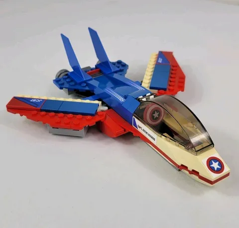 LEGO Marvel Captain America Jet Pursuit 76076 (Ship Only) Incomplete