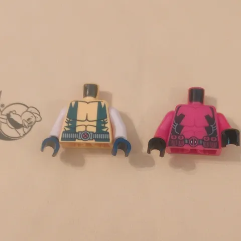 LEGO Marvel DEADPOOL AND WOLVERINE Torso Only