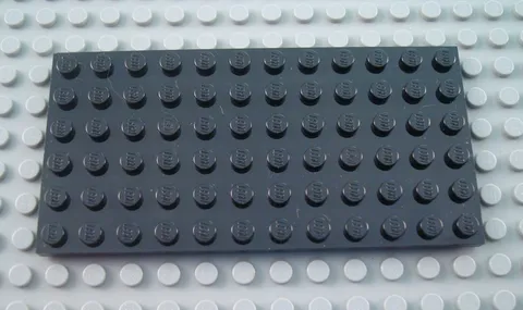 New LEGO Black 6x12 City Creator Plate