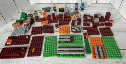 LEGO Minecraft The Nether Portal #21143 NOT COMPLETE Mini Figues