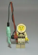 LEGO Ice Fisherman fishing minifigure Collectible Series 5 fish pole