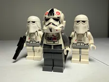 LEGO Star Wars x3 Minifigures Imperial Combat Driver & Snowtroopers