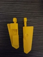 LEGO Minifigure Legs Replacement Parts Lot of 2 Yellow Plastic Loose Pieces