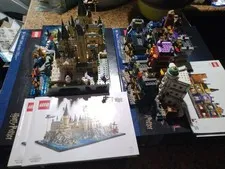 LEGO Harry Potter Diagon Alley Wizarding Shops 76444 & Hogwarts Castle 76419 