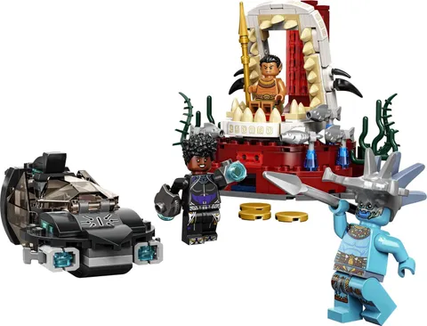NEW SEALED LEGO 76213 King Namor's Throne Room - RETIRED Marvel 2022