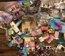 LEGO Friends Mini Dolls Animals Accessories Plane Van Manual Disney Sets Parts