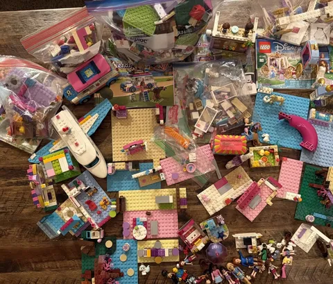 LEGO Friends Mini Dolls Animals Accessories Plane Van Manual Disney Sets Parts
