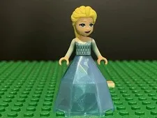 LEGO Disney Princess Elsa Minifigure Diamond Dress Container Bottom Frozen dp143