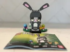 LEGO Brickheadz Easter Bunny 40271 Complete Set with Manual