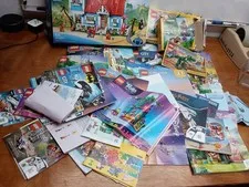 LEGO Mannuel Instruction Manual Lot Collection and 3 boxes, All you see!