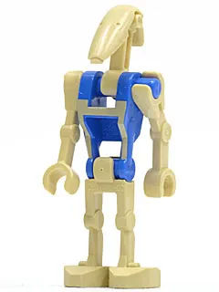 LEGO® Minifigure Star Wars sw0360 Battle Droid Pilot w/Blue Torso w/Tan Insignia