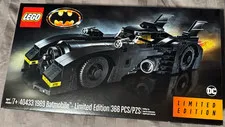 LEGO DC Comics Batman 1989 Batmobile Set #40433 Limited Edition Sealed Box Rare